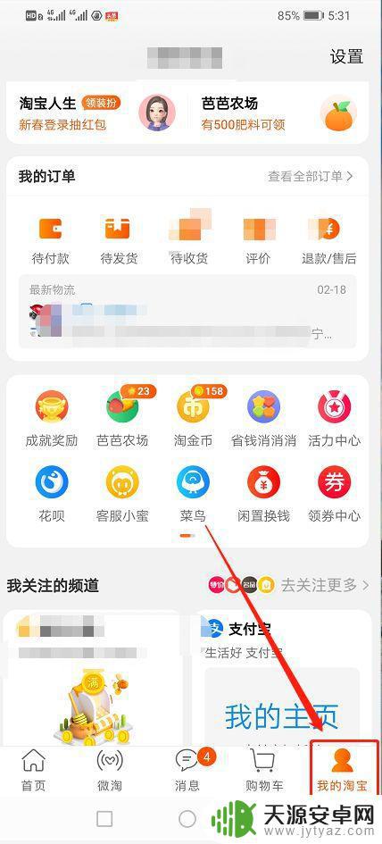 手机淘宝怎么查看余额(手机淘宝怎么查看余额宝)