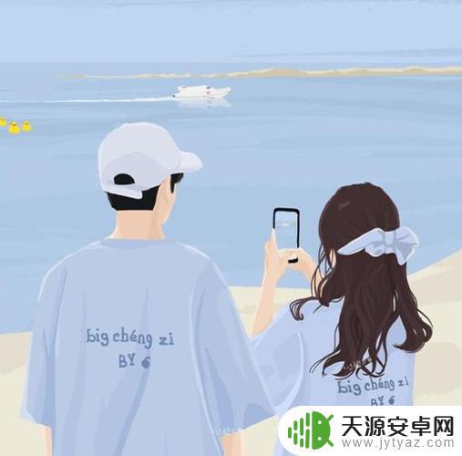 夫妻海边抖音文案句子(夫妻在海边的心情短语)