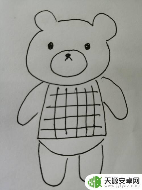 怎么画小熊手机(怎么画小熊手机壳)