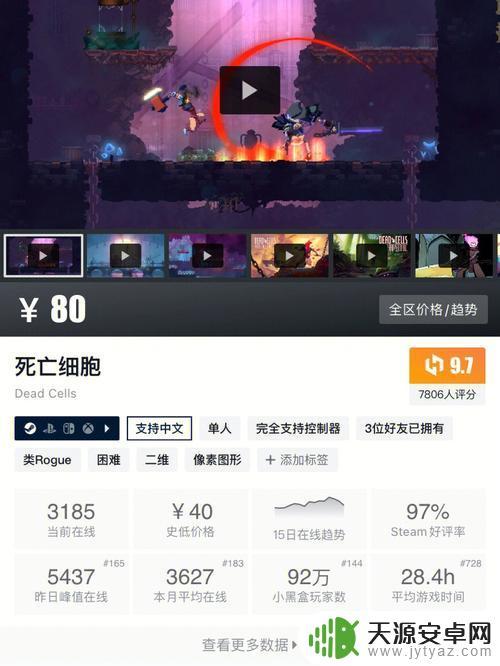 死亡细胞多少钱steam？现在购买只需XX元！