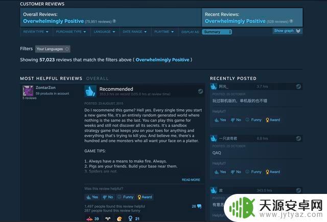 Steam9.1评分是真的吗?看看这些游戏的评论和评级