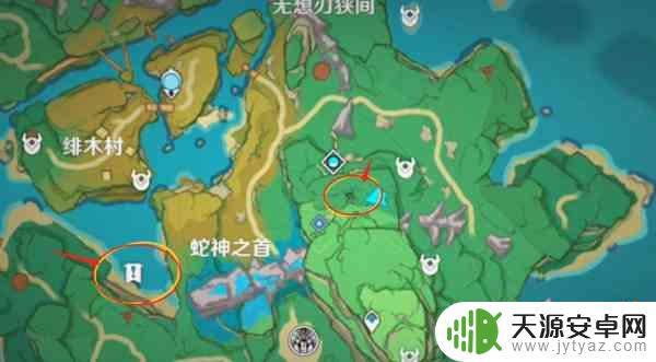 原神地图红圆圈: 全面解锁游戏地图最详细攻略!