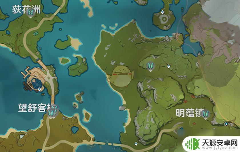 原神哪里蝴蝶多(原神里哪里蝴蝶多)