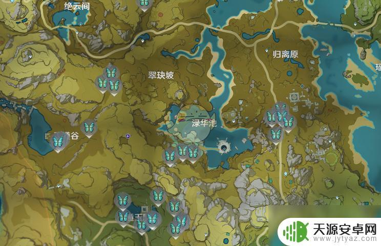 原神哪里蝴蝶多(原神里哪里蝴蝶多)