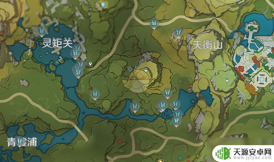 原神哪里蝴蝶多(原神里哪里蝴蝶多)