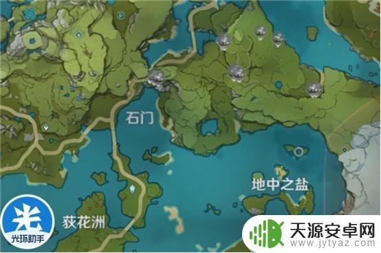 原神哪里的白铁块最多?挖掘区域一览