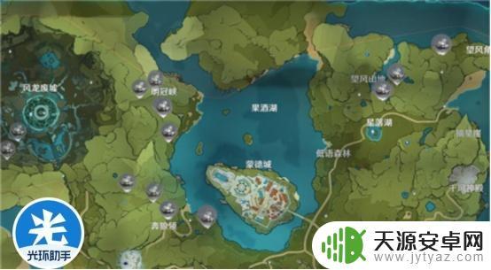 原神哪里的白铁块最多?挖掘区域一览
