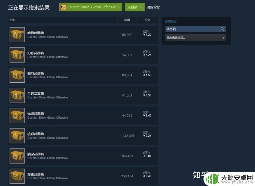 CSGO在Steam上买箱子:获取最佳武器和稀有物品!