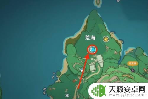 原神荒海地下一排五个方块藏宝图，揭露荒海地下深处的宝藏！