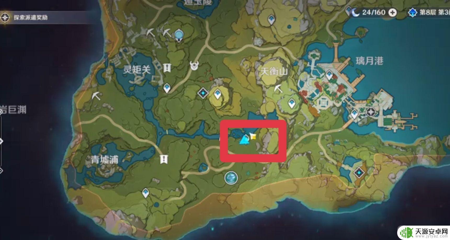 原神铜雀庙位置在哪里?精确指南