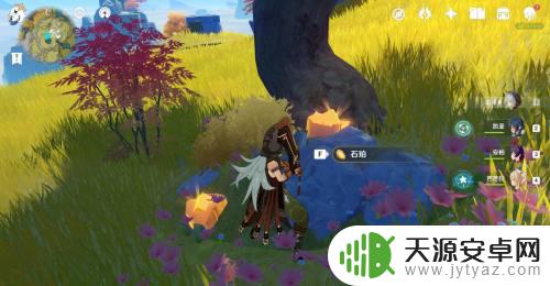 原神黄色矿石怎么打 原神石珀怎么找到