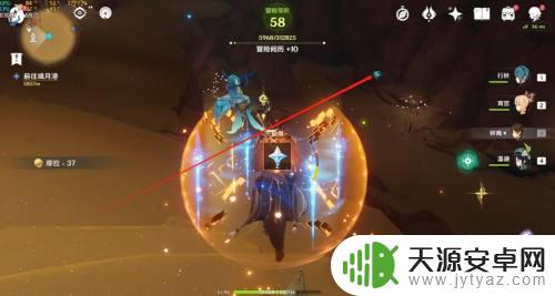 原神须弥沙漠左上角遗迹 原神列柱沙原左上角锚点下石门怎么打开