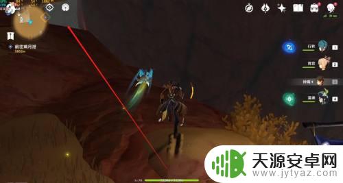 原神须弥沙漠左上角遗迹 原神列柱沙原左上角锚点下石门怎么打开