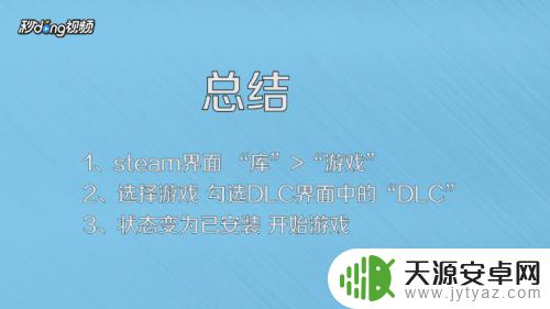 steam的dlc怎么用 如何在Steam游戏中购买和安装DLC？