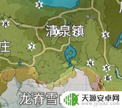 原神的风神瞳的全部位置 原神风神瞳地图标记