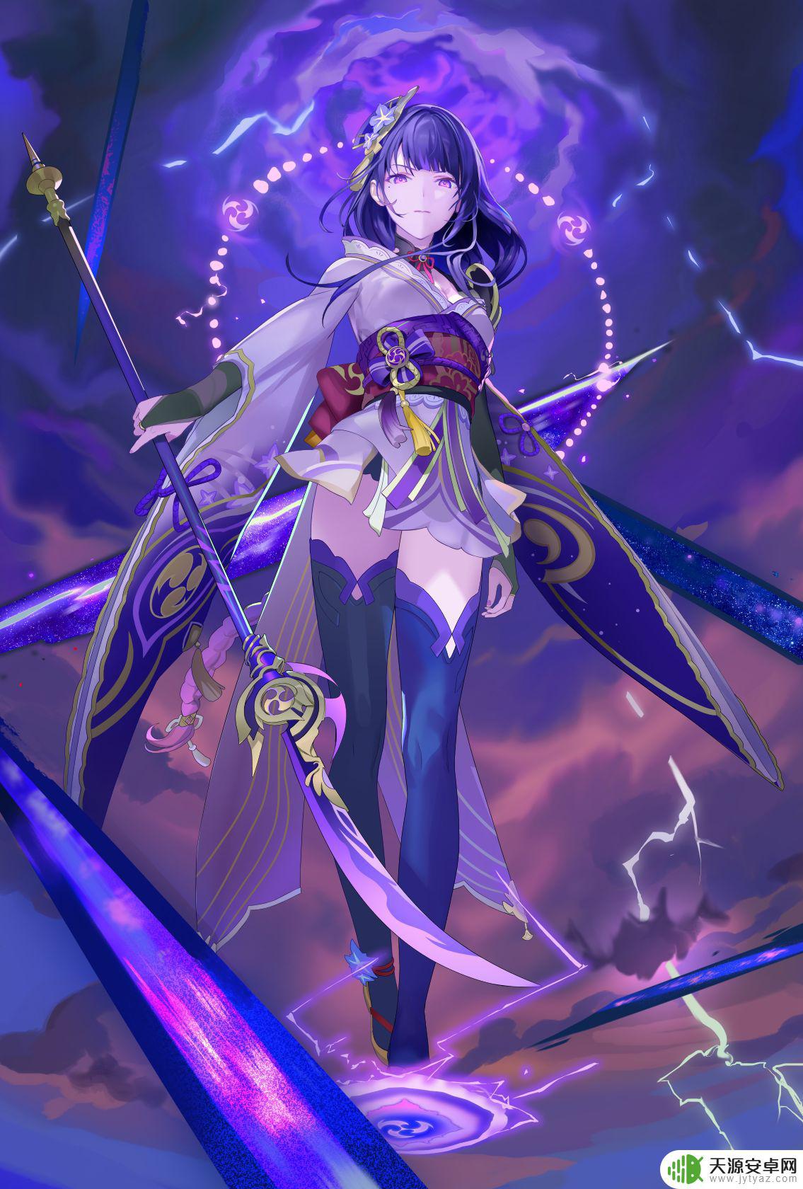 原神素描画 原神神里凌华高清手机壁纸下载