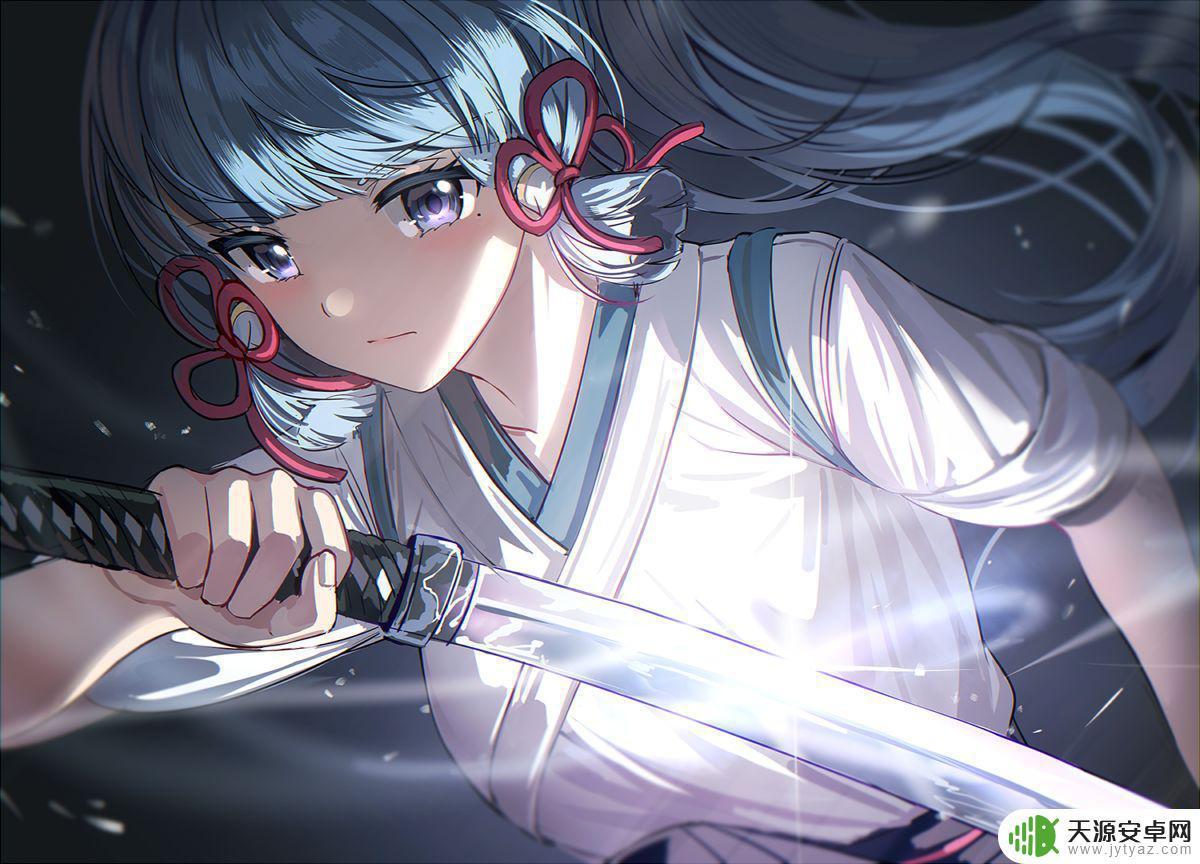 原神素描画 原神神里凌华高清手机壁纸下载