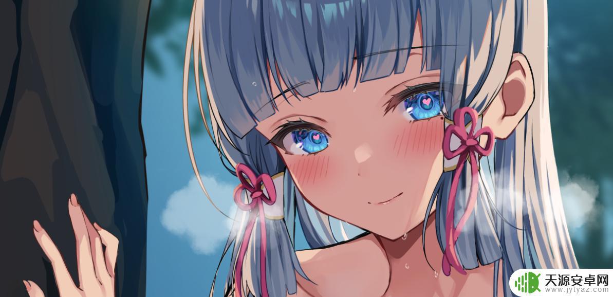 原神素描画 原神神里凌华高清手机壁纸下载