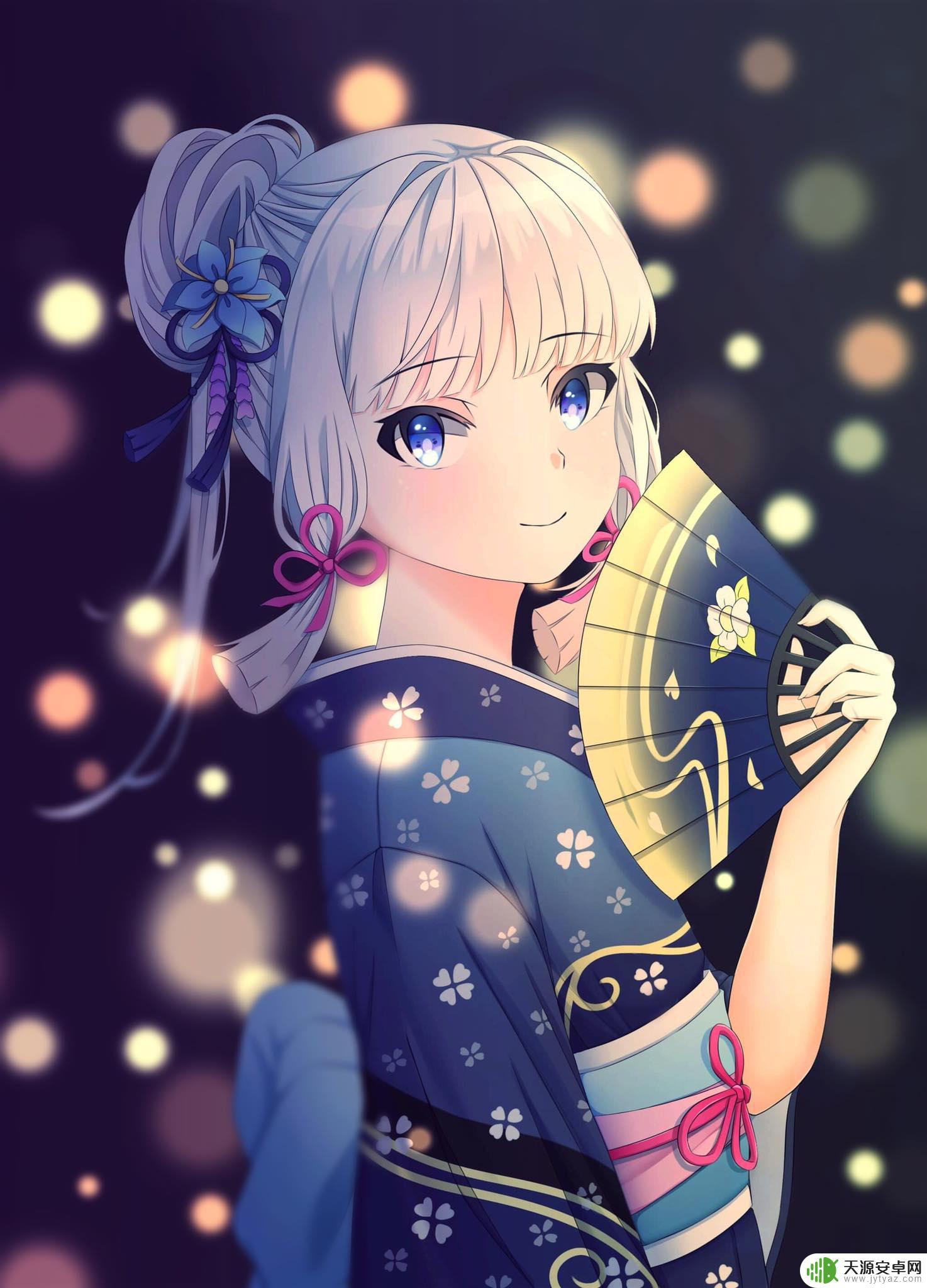 原神素描画 原神神里凌华高清手机壁纸下载