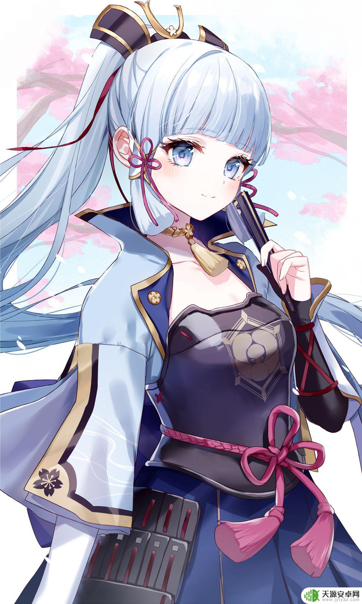 原神素描画 原神神里凌华高清手机壁纸下载