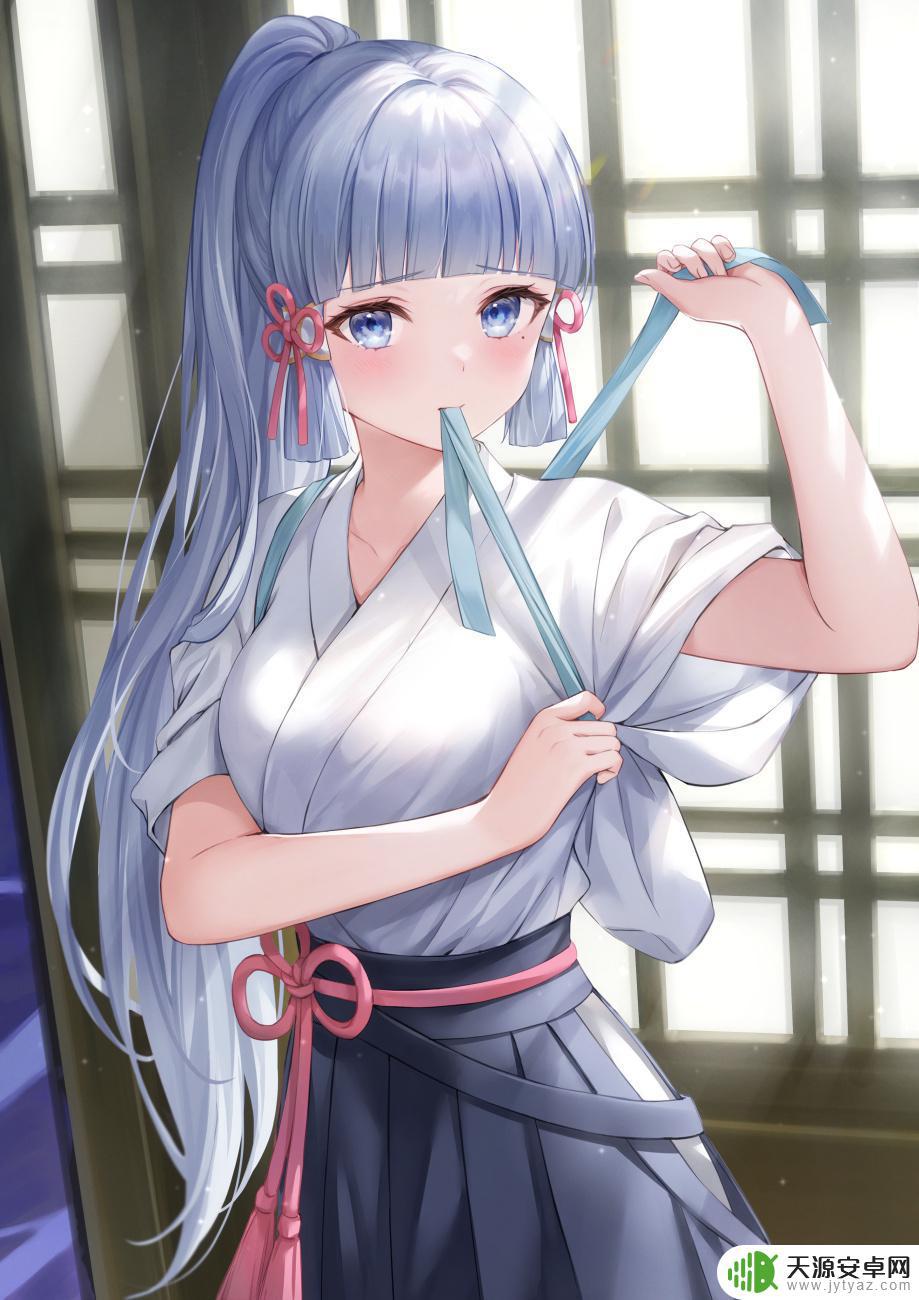 原神素描画 原神神里凌华高清手机壁纸下载