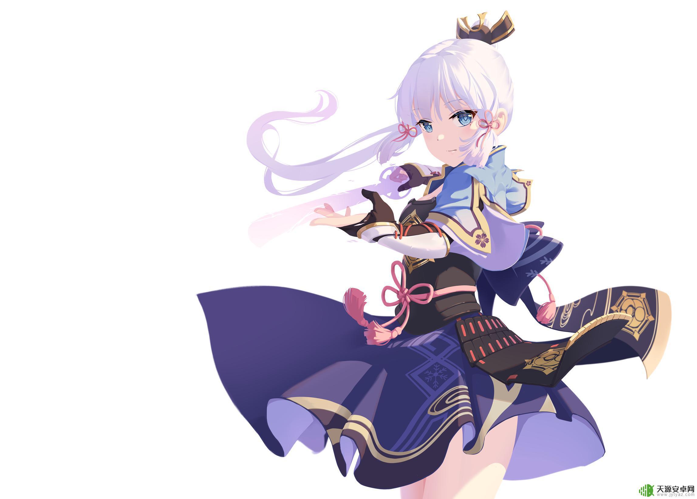 原神素描画 原神神里凌华高清手机壁纸下载