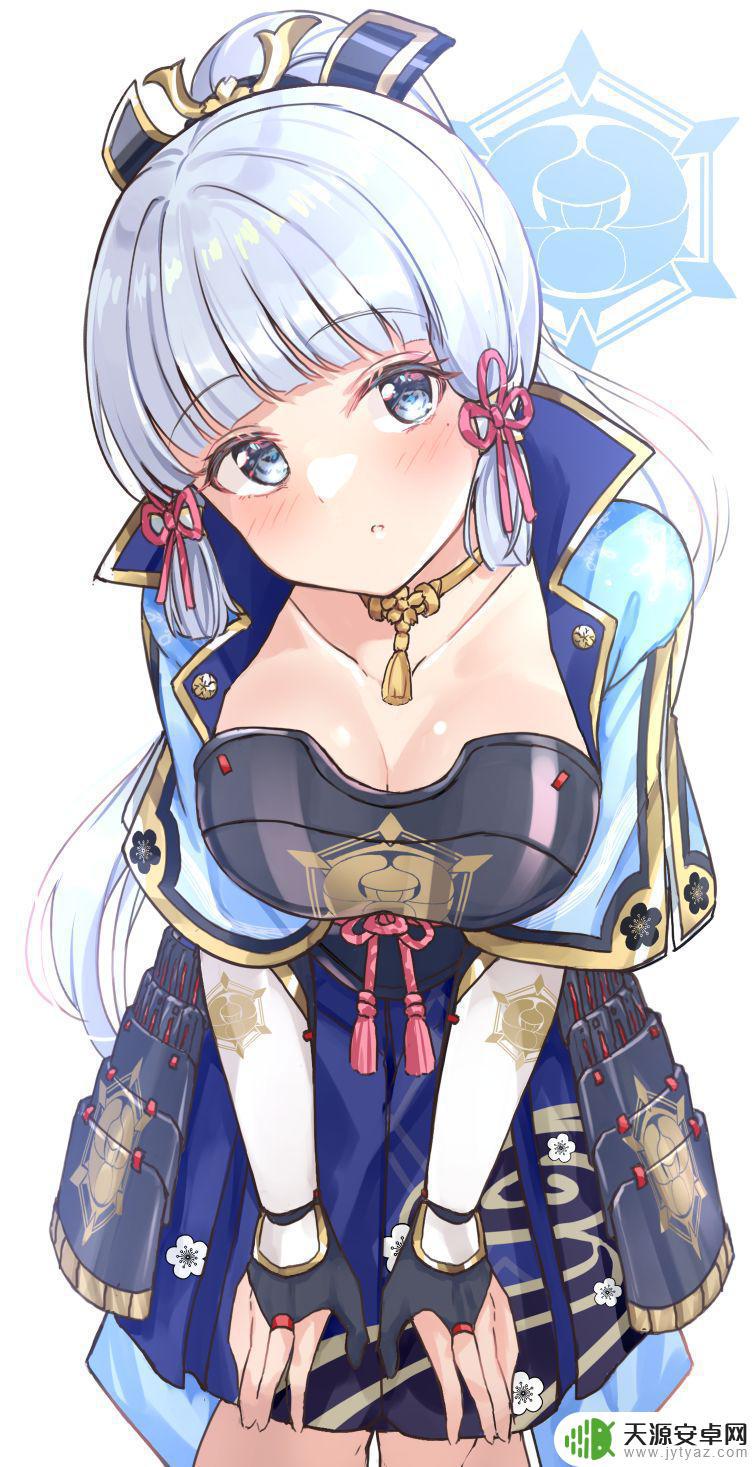 原神素描画 原神神里凌华高清手机壁纸下载