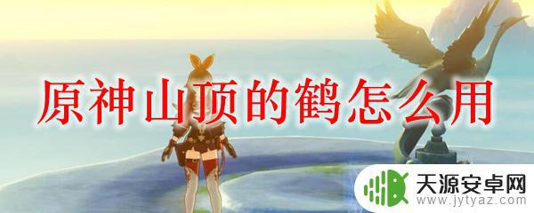 原神天鹤有什么用 原神山顶的鹤怎么获得