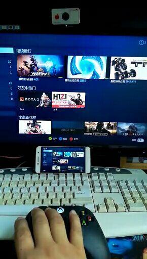 手机连接steam玩游戏 steam如何将游戏同步到手机屏幕上