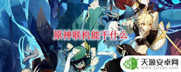 原神多人联机能干什么 原神联机能干什么怎么玩