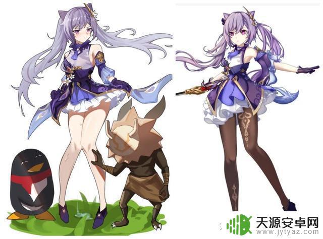 原神丝袜到一个图里 原神四大黑丝女角色评测,谁才是最美的?
