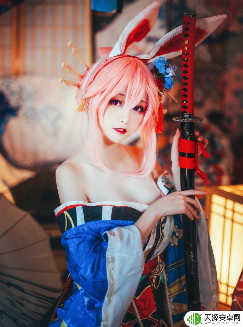 金鱼cos明日方舟 yui金鱼cos八重樱服装