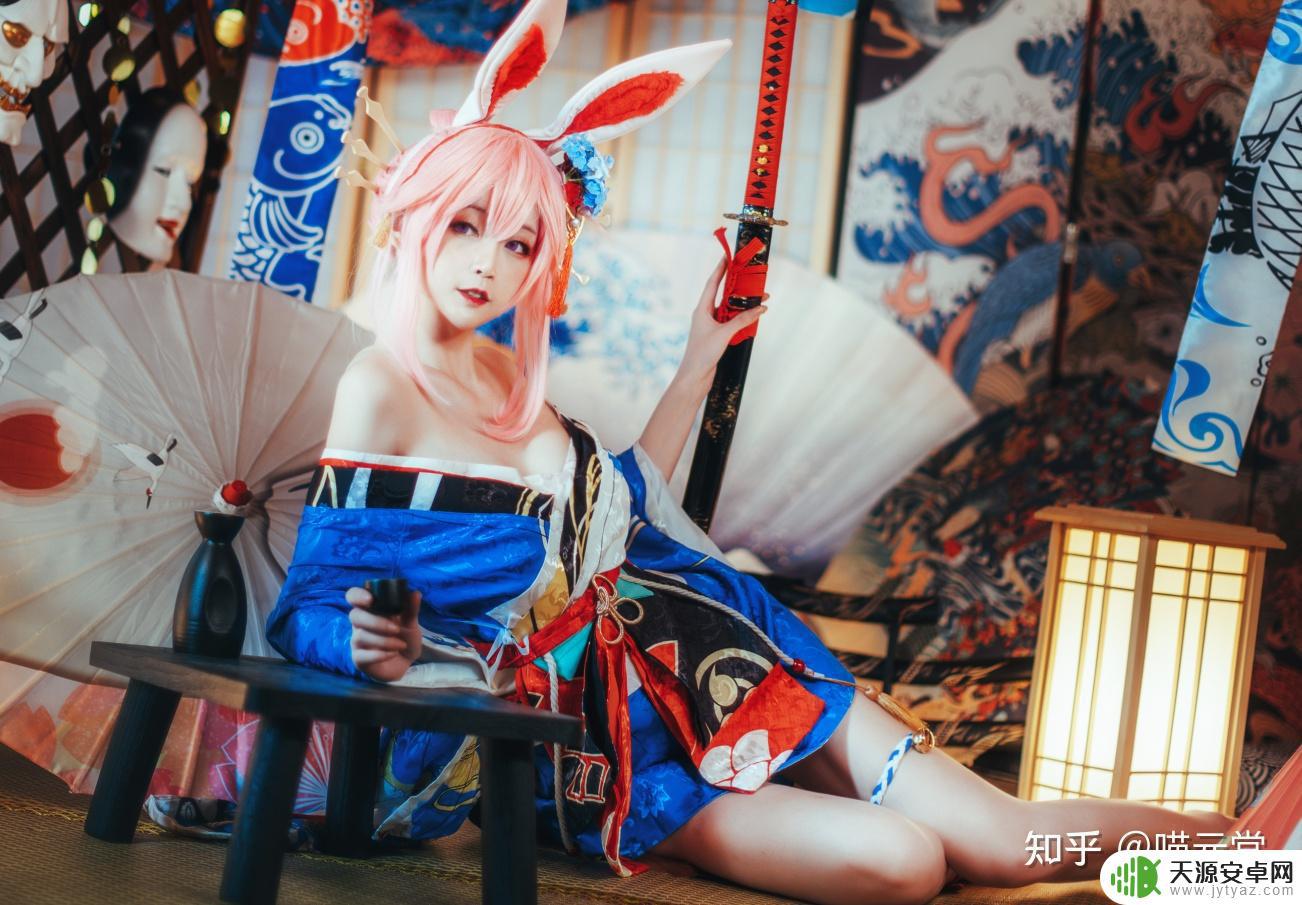 金鱼cos明日方舟 yui金鱼cos八重樱服装