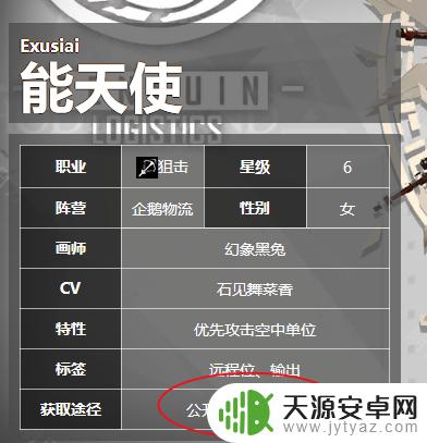 明日方舟如何获得能天使 明日方舟 如何正确获取能天使的方式