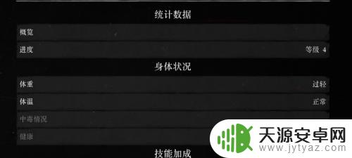 荒野大镖客2怎么看身体状况 荒野大镖客2如何查看主角健康状态和负伤程度