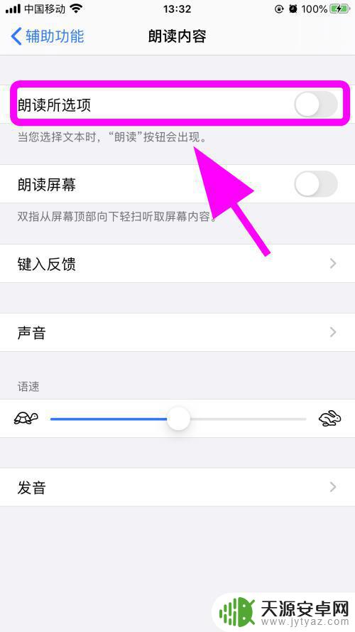 苹果手机怎么打开loud iPhone苹果手机如何开启屏幕文字朗读功能