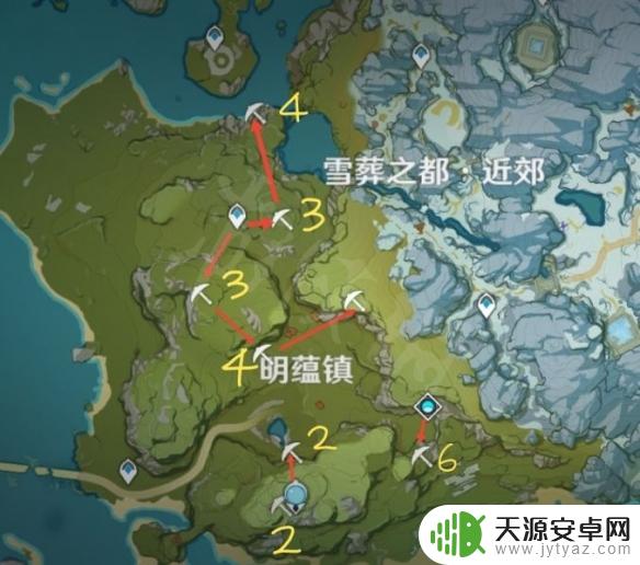 原神夜泊石攻略