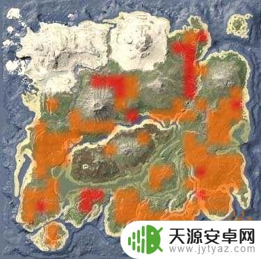 方舟古神翼龙哪里最多