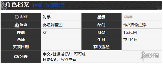 雾境序列波比角色测评