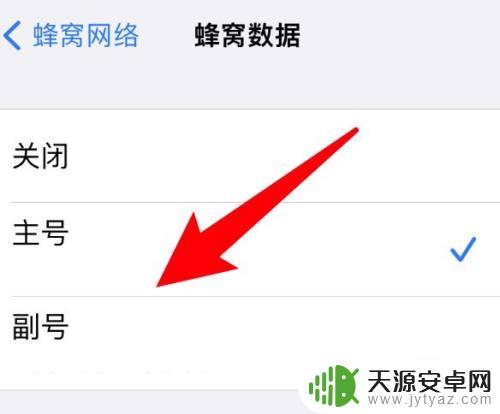 苹果手机怎么选择流量走哪个卡
