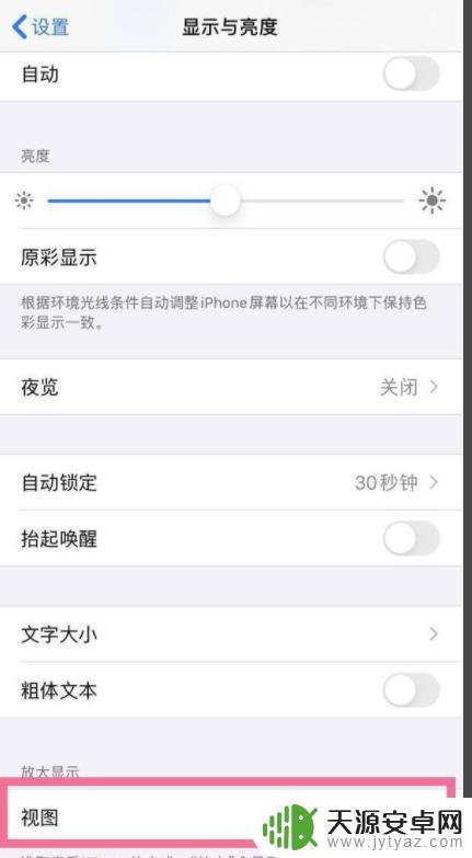 苹果手机图标变大了怎么缩小
