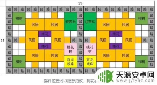 蓬莱镇民居布局如何摆