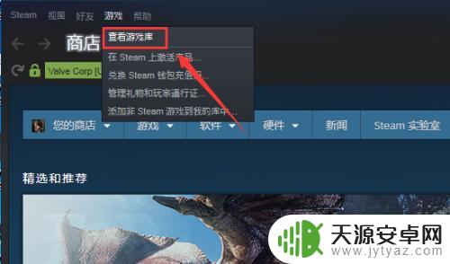 在Steam上查看我已经购买的游戏清单方法