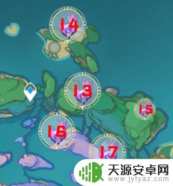 原神雷神瞳详细位置
