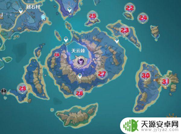 原神雷神瞳详细位置