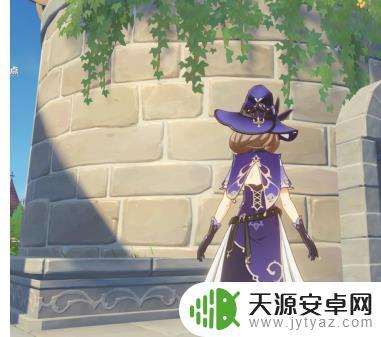 原神怎么爬梯子