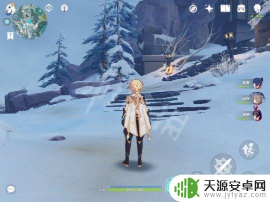 原神冰山的神像怎么开