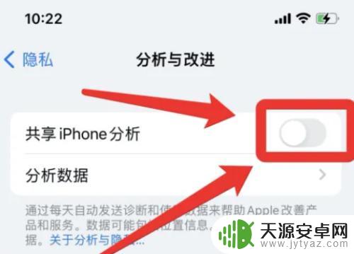 iphone分析共享怎么关闭 苹果手机如何关闭共享iPhone分析功能