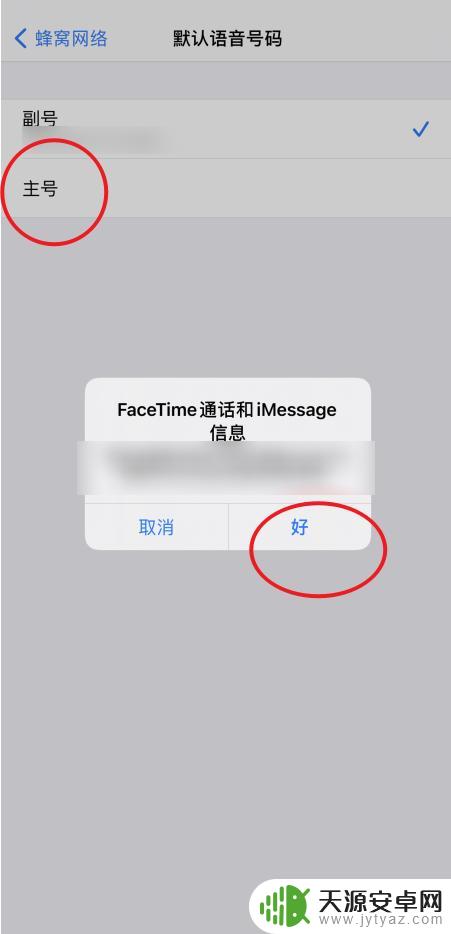 苹果手机双卡怎么设置主号打电话 苹果手机怎么设置默认主号拨打电话
