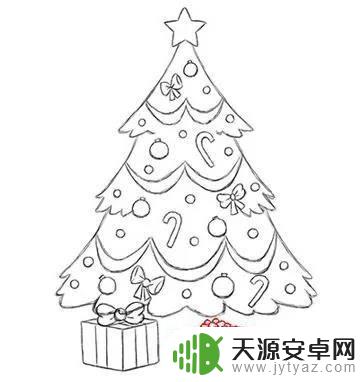 咋画圣诞树 孩子怎么画圣诞树